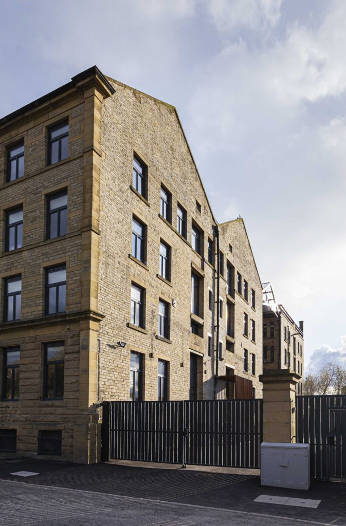 The exterior of Grade II listed Conditioning House in Bradford